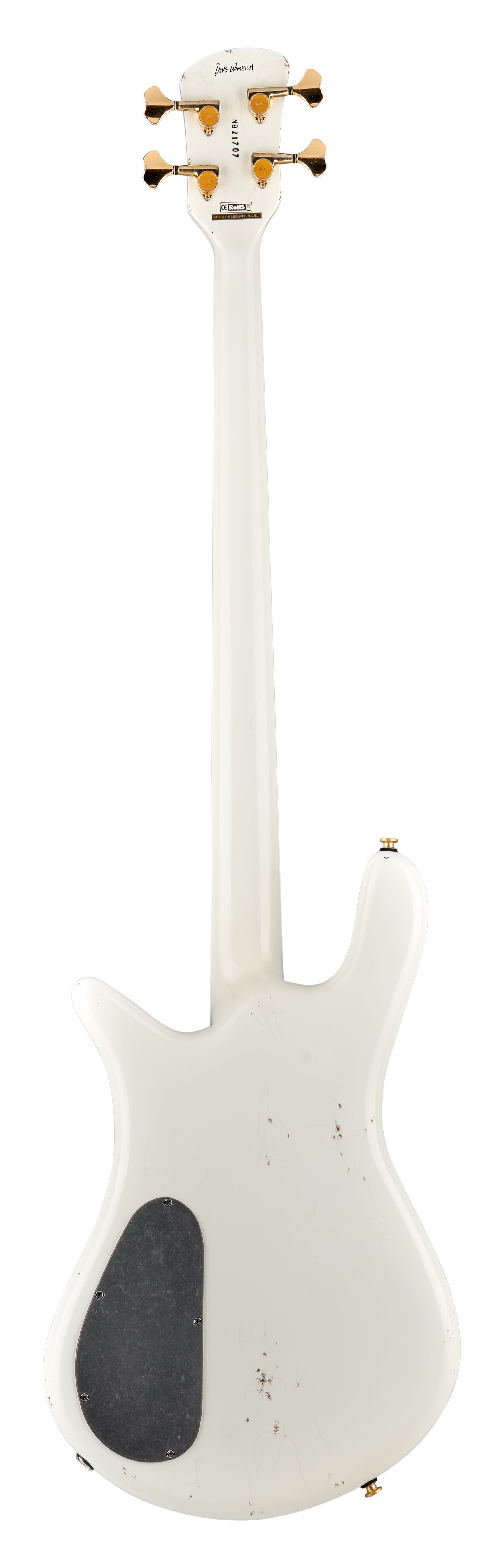 Doug Wimbish Euro 4 Signature Aged White – Spector Bass Shop