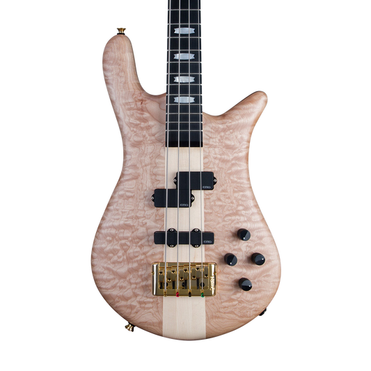 CHUCKSCLUSIVE Spector Euro 4 LT Bass Guitar - Natural Matte